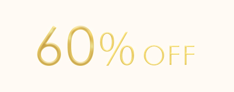 60％OFF