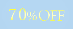 70％OFF